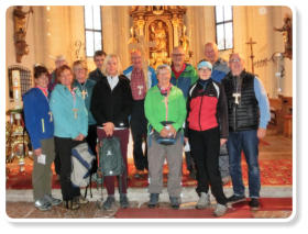 Start der Wallfahrt in Erlst�tt [St. Peter und Paul]